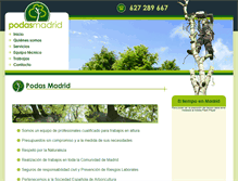 Tablet Screenshot of podasmadrid.com